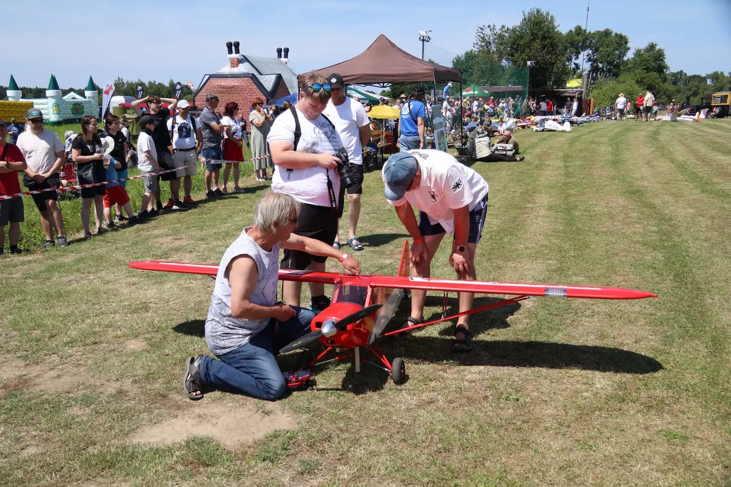 Letecké ukázky na Modelářské Aviatické Pouti